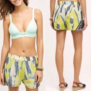 Chloe Oliver Embroidered Colorful Design Shorts - Size: Small